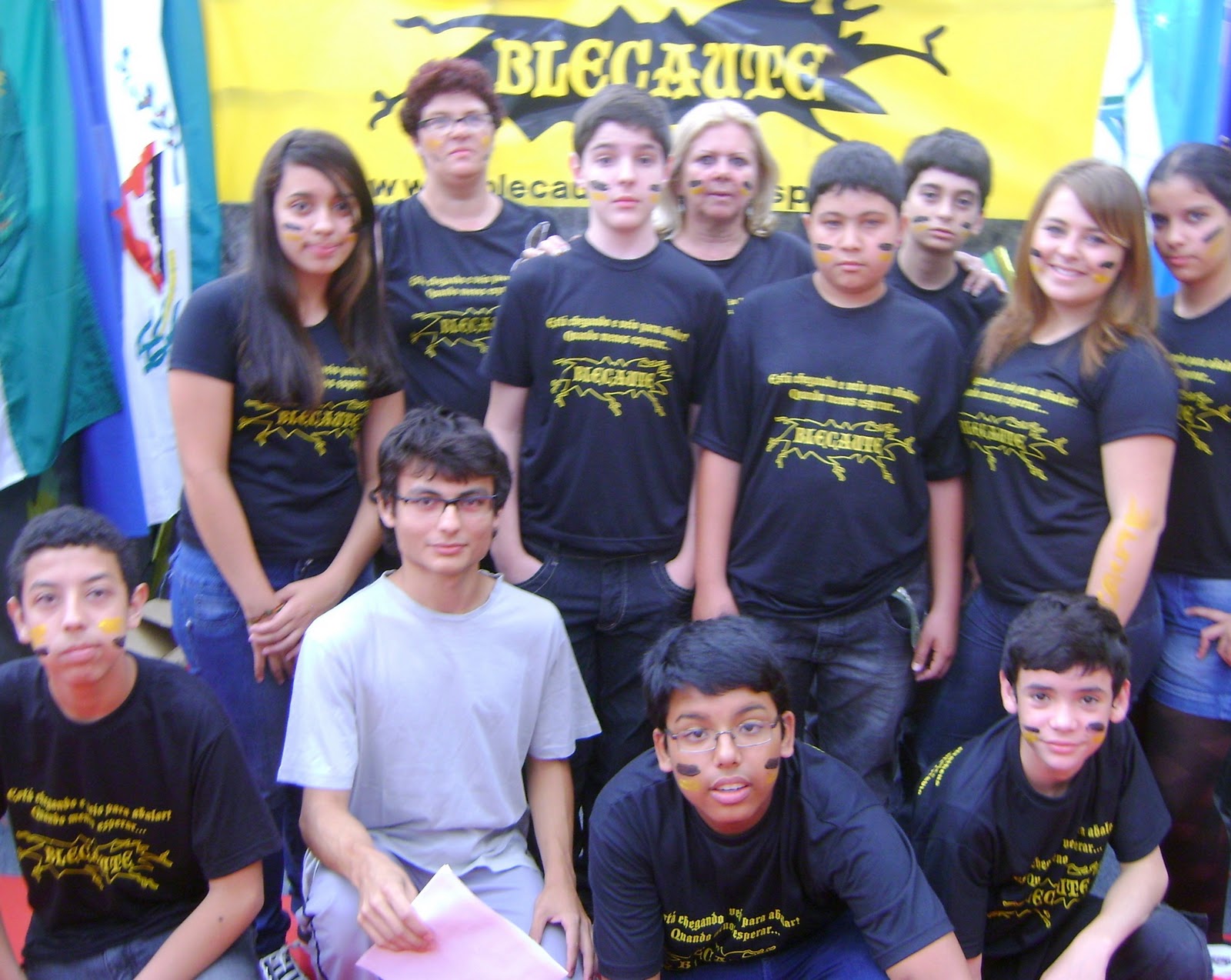 Equipe Blecaute Uai é formada por alunos de seis escolas estaduais da SRE de Itajubá. Foto: Arquivo Escola