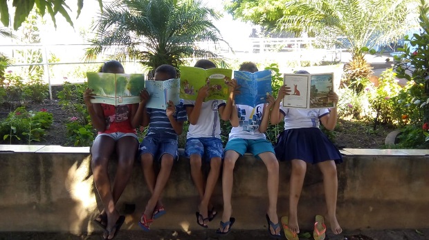 Na  Escola Estadual Presidente Costa e Silva alunos se tornam autores de seus próprios livros. Foto: Arquivo da Escola
